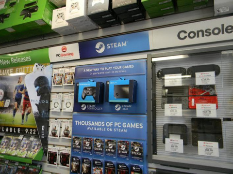 Steam s'invite dans les boutiques physiques (US, Canada, UK)