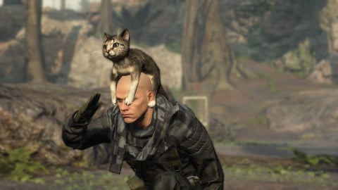 Metal Gear Online porte le chat-peau