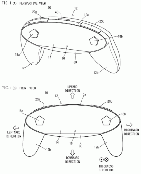 Nintendo NX : Une possible manette détaillée dans un nouveau brevet