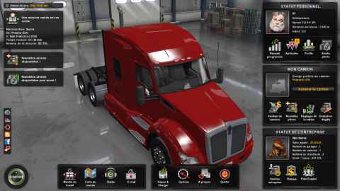 American Truck Simulator : On the Road Again !
