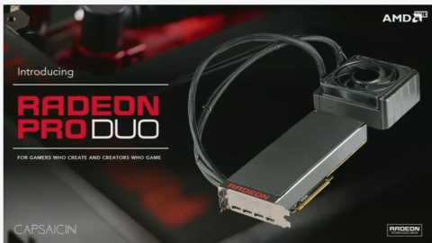 GDC 2016 : AMD lance la Radeon Pro Duo, et évoque les architectures Vega et Navi