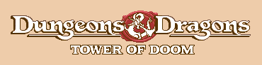 Dungeons and Dragons : Tower of Doom sur Arcade