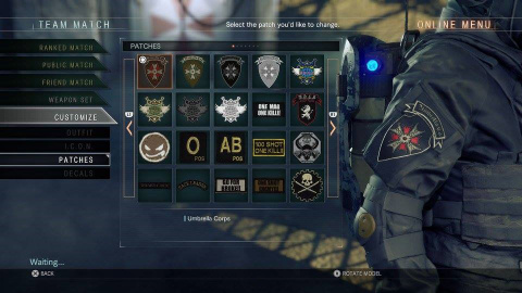 Umbrella Corps prend du retard, mais dévoile la personnalisation