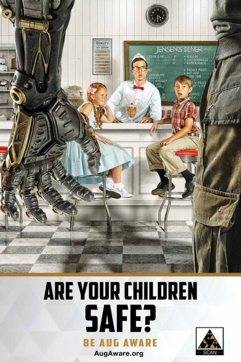 Deus Ex : Mankind Divided - Surveillez vos enfants, la campagne publicitaire est là