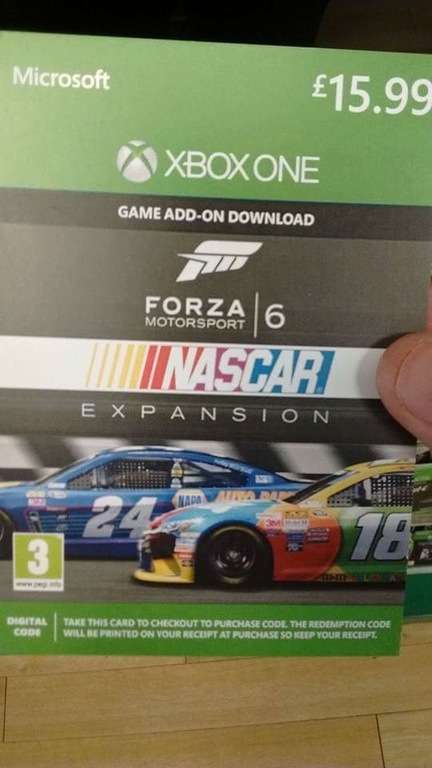 Forza Motorsport 6 : Une extension NASCAR a fuité
