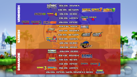 Marathon Sonic sur Gaming Live pour les 25 ans du hérisson