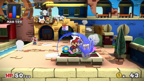 Paper Mario Color Splash: This character contains more polygons than Super Mario 64 as a whole