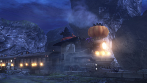 World of Final Fantasy illustre les personnages Tidus, Celes et Shelke