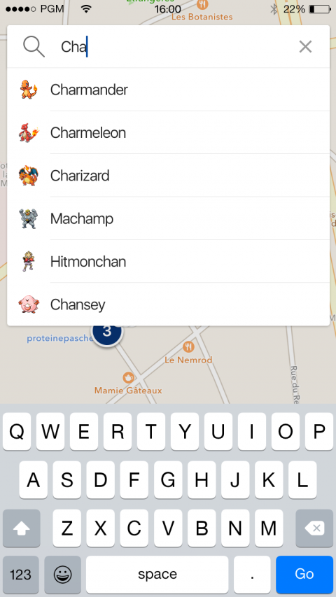 GO Map : L'application communautaire pour Pokémon GO débarque sur iOS