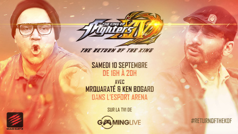 The Return of the King : le tournoi The King of Fighters XIV de Gaming Live
