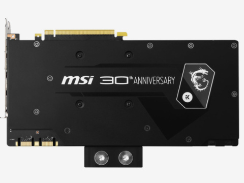 MSI annonce la GeForce GTX 1080 Edition 30ème anniversaire