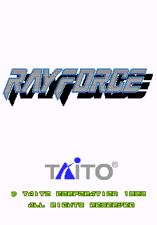 RayForce sur Arcade