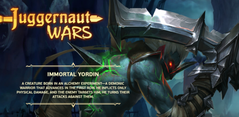 Juggernaut Wars : Jeuxvideo.com vous offre 1000 codes pour débloquer Yordin l'Immortel