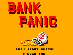 Bank Panic sur Arcade