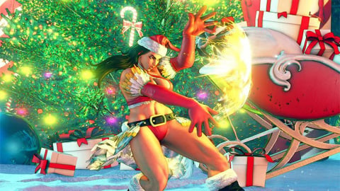 Des costumes de Noël pour Street Fighter V