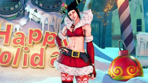 Des costumes de Noël pour Street Fighter V