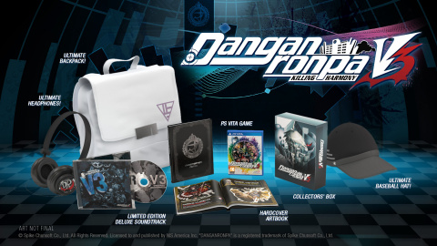 New Danganronpa V3 : Confirmation d'une sortie européenne et présentation de l'édition collector