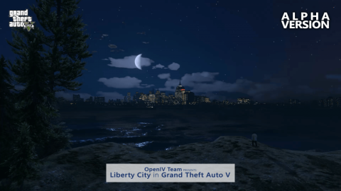 GTA V : Premières images de Liberty City grâce au mod d'OpenIV 