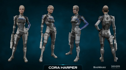 Mass Effect Andromeda : observez le casting sous toutes ses coutures