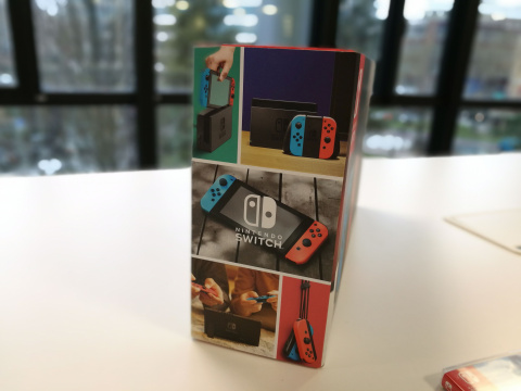 La Nintendo Switch est arrivée à la rédaction, découvrez nos photos