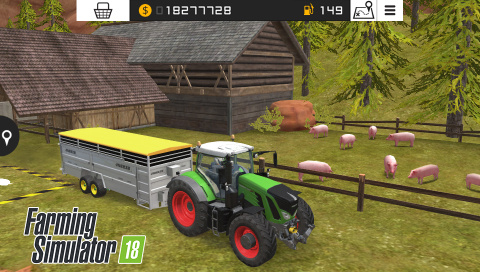 Farming Simulator 18 s'offre quelques images