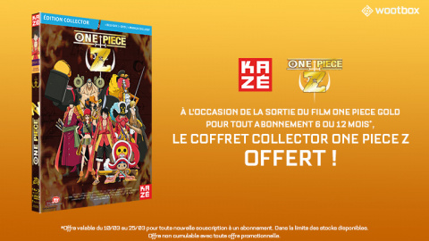 NieR : Automata en promotion sur GamesPlanet, l'édition collector de One Piece Z avec la Wootbox