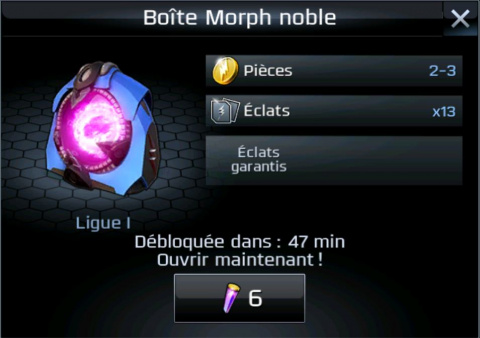 Boîte Morph noble