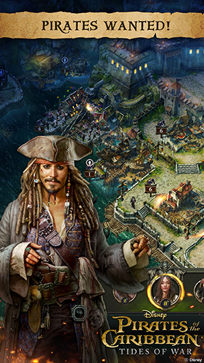 Disney annonce le MMO mobile Pirates of the Caribbean : Tides of War