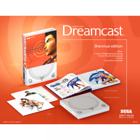 Les éditions Pix'n Love préparent un ouvrage dédié à la Dreamcast