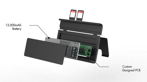 SwitchCharge, un projet de batterie portable pour la Nintendo Switch