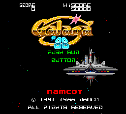 Galaga '88 sur Arcade
