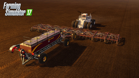 Farming Simulator 17 : Le plus gros tracteur du monde trace son sillon