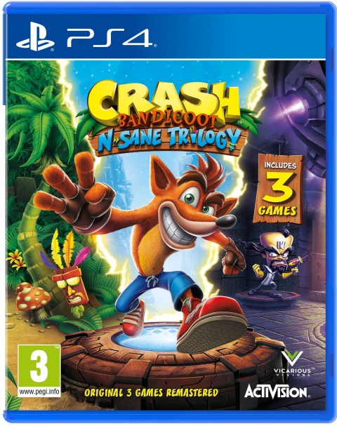 Crash Bandicoot N. Sane Trilogy sur PS4