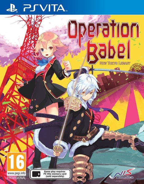 Operation Babel : New Tokyo Legacy sur Vita