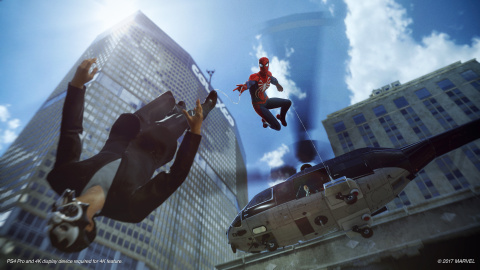 E3 2017 : Spider-Man, entre séquence de gameplay impressionnante et maigres informations