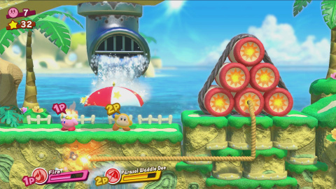 E3 2017 : Kirby fait le plein d'images et nous dévoile ses mécaniques