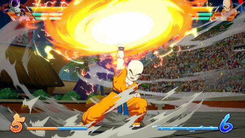 Dragon Ball FighterZ : Krillin et Piccolo montent sur le ring en images