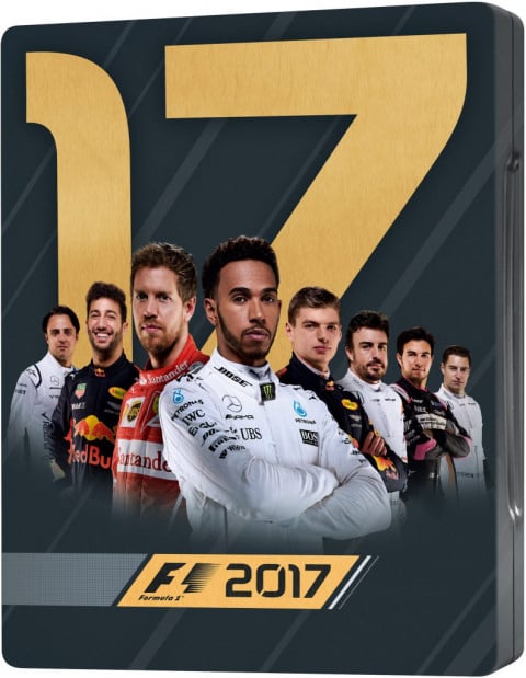 F1 2017 nous dévoile son steelbook