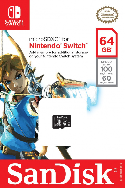 Nintendo Switch : Nintendo annonce la sortie d'une gamme de cartes MicroSD officielles 