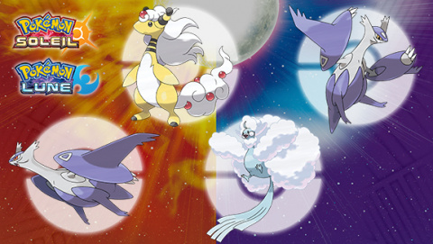Pokémon Soleil et Lune : Distribution des 4 dernières Méga-Gemmes 