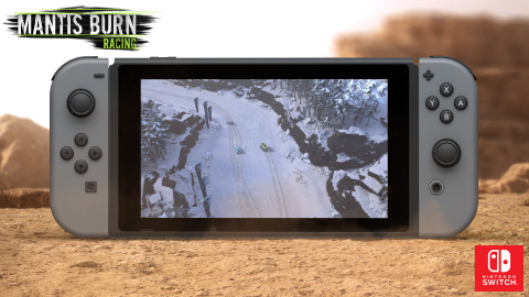 Mantis Burn Racing : Le jeu de course en vue du dessus arrive sur Switch
