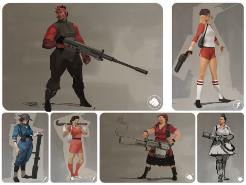 Team Fortress 2 : Valve aurait planché sur des personnages féminins