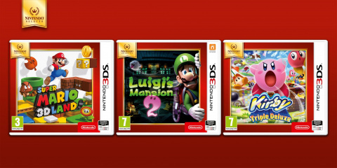 Nintendo ajoute trois nouveaux jeux à sa gamme Selects