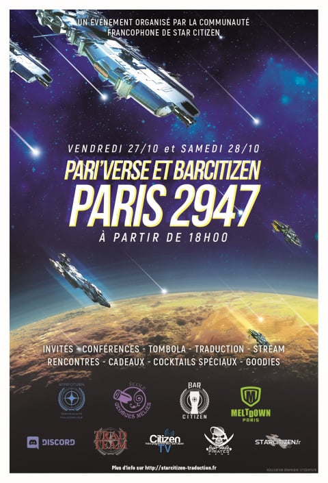 Une convention dédiée à Star Citizen à Paris