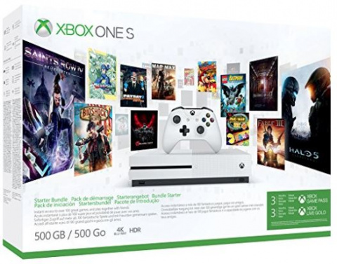 Notre sélection des meilleures offres Xbox One S 500 Go