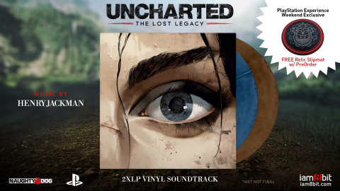 Uncharted : The Lost Legacy - un vinyle pour la bande-son du jeu