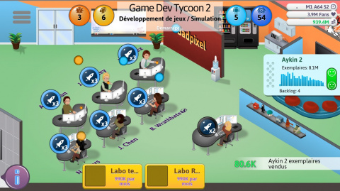 Game Dev Tycoon : Une version encore meilleure