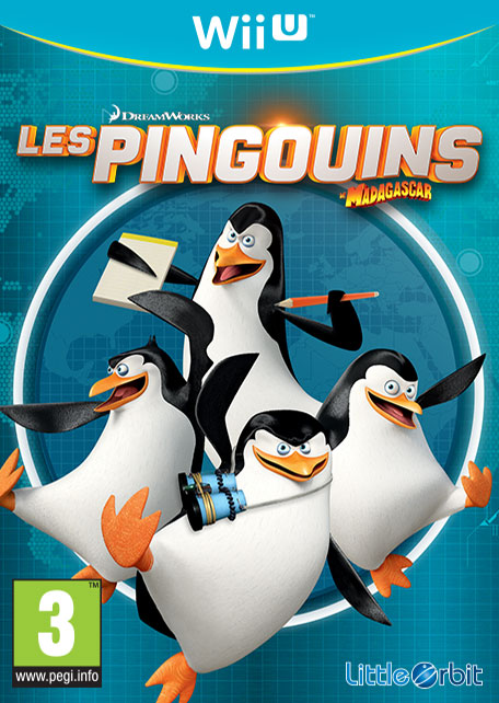 Les pingouins de Madagascar sur WiiU