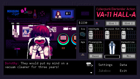 Les sorties du 2 mai : Close To The Sun, The Burned Ground, VA-11 Hall-A : Cyberpunk Bartender Action...