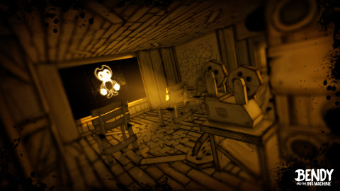 Bendy and the Ink Machine : le puzzle-game dans un studio d'animation rétro arrive sur Switch, PS4 et Xbox One en octobre